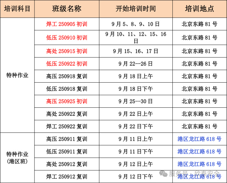  2025年9月培训考试安排已定，请悉知！(图2)