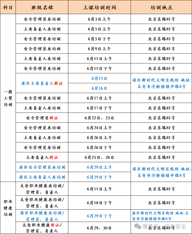  2026年6月培训考试安排已定，请悉知！(图2)