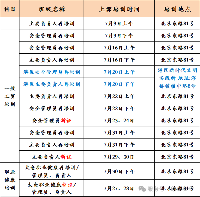 2026年7月培训考试安排已定，请悉知！(图2)